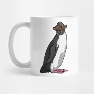 Penguin as Pirate with Hat Mug